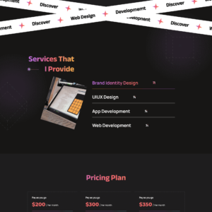 Foliofy – Personal Portfolio Website Elementor Template Kit